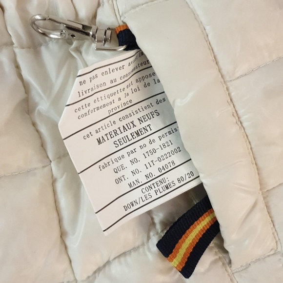 K-way waterproof reversible down puffer vest - Picture 6 of 8